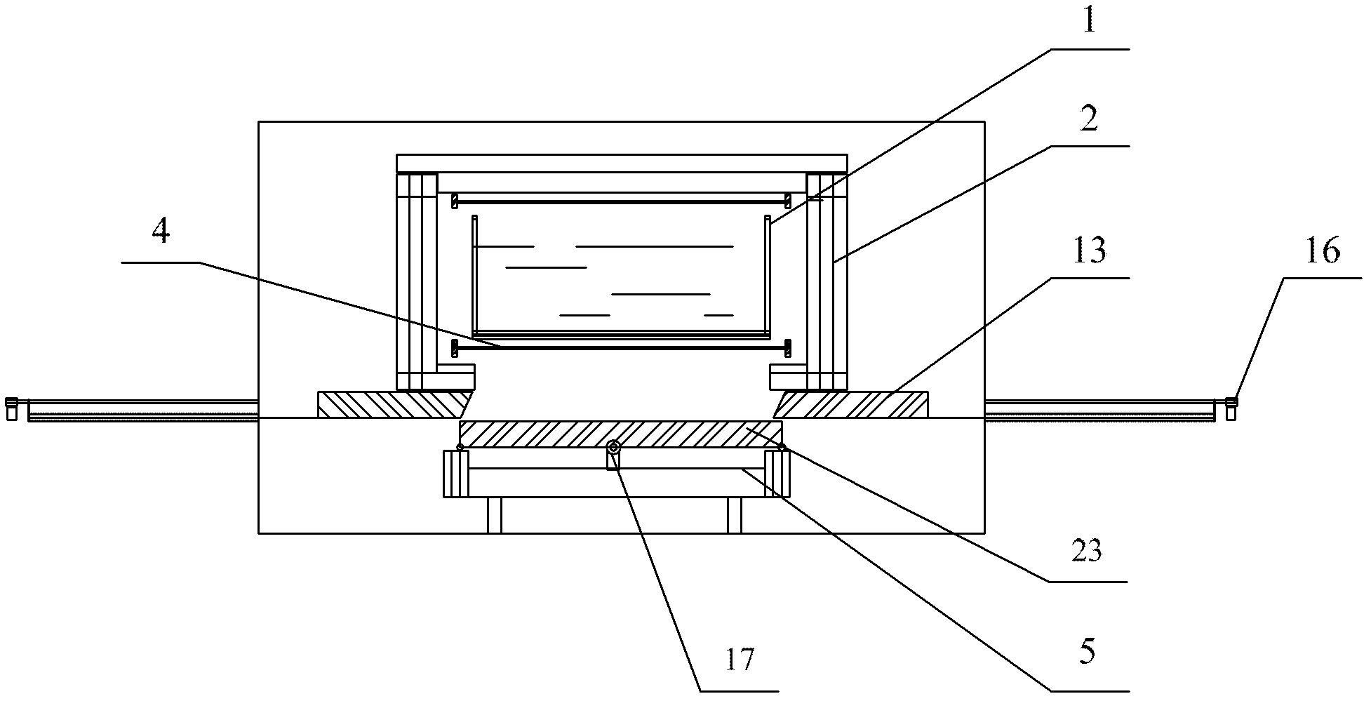 Polycrystalline ingot furnace and its hot door device