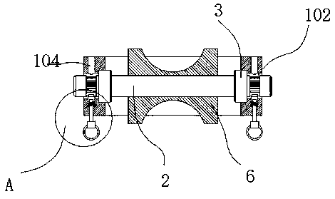 Building high-altitude scaffold erection connecting piece