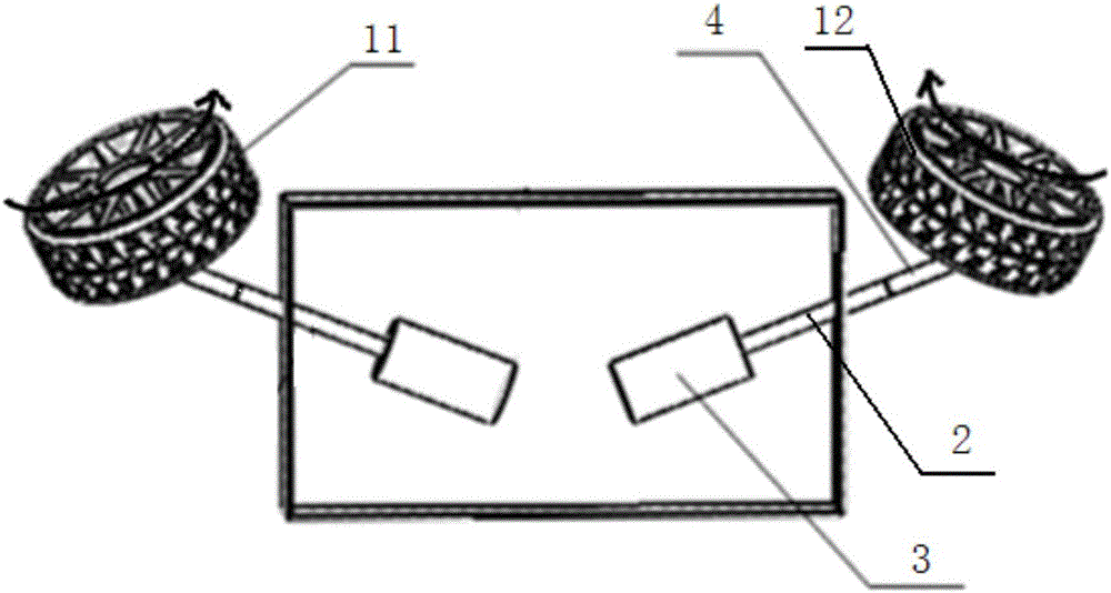 Inner wall corner climbing robot