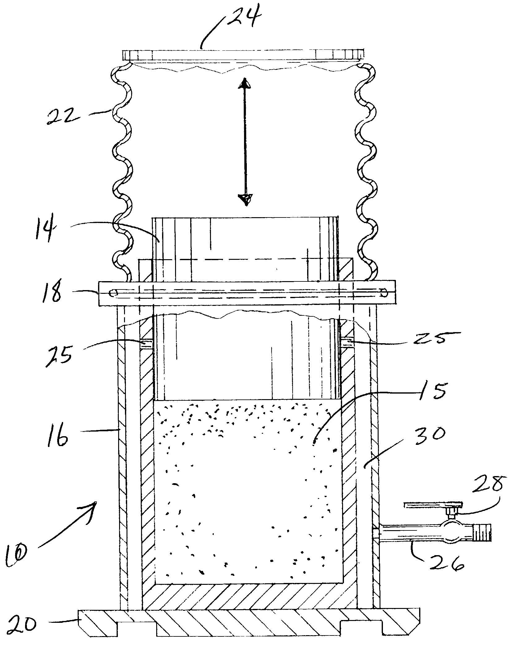 Apparatus and method for fabricating high purity, high density metal matrix composite materials and the product thereof