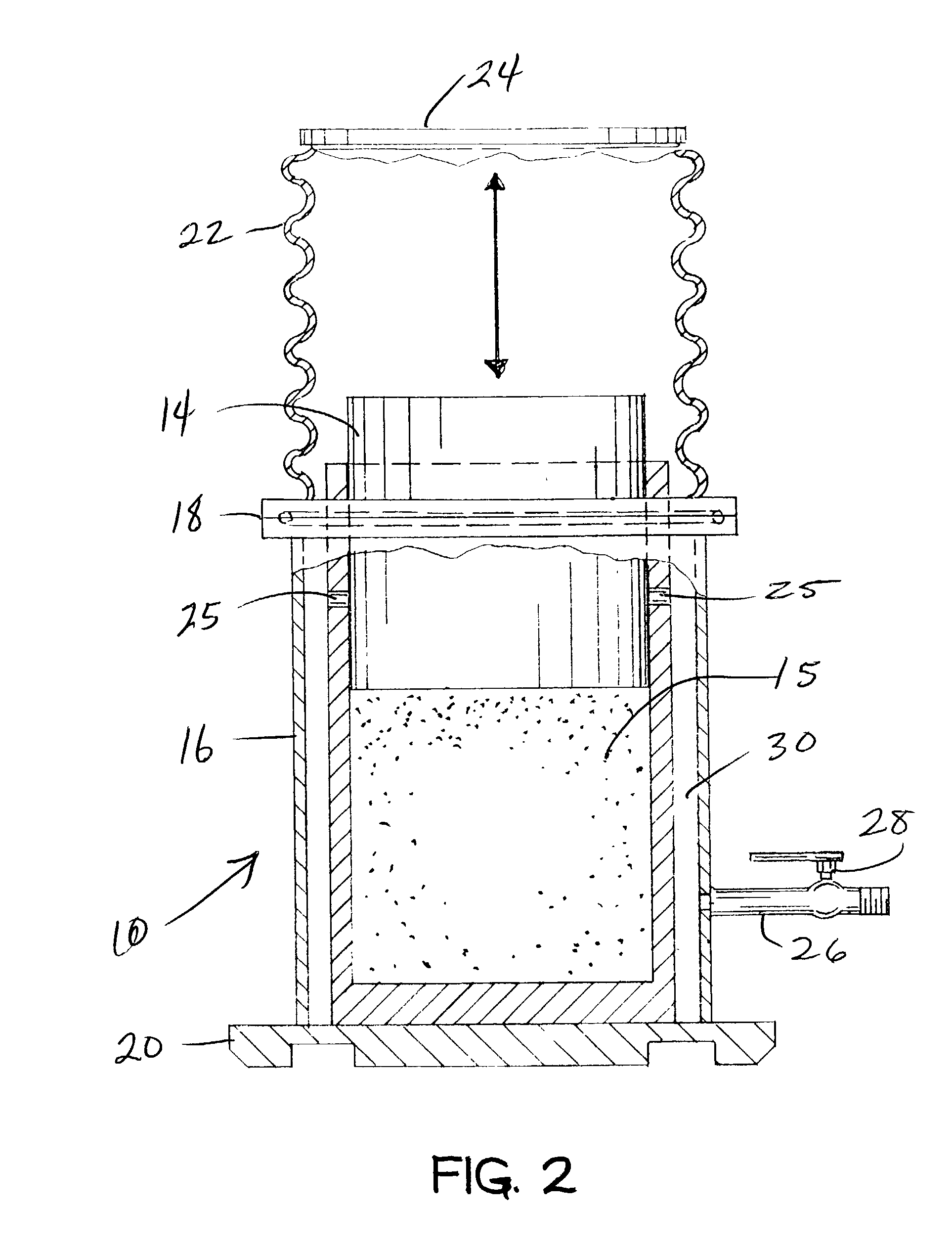 Apparatus and method for fabricating high purity, high density metal matrix composite materials and the product thereof