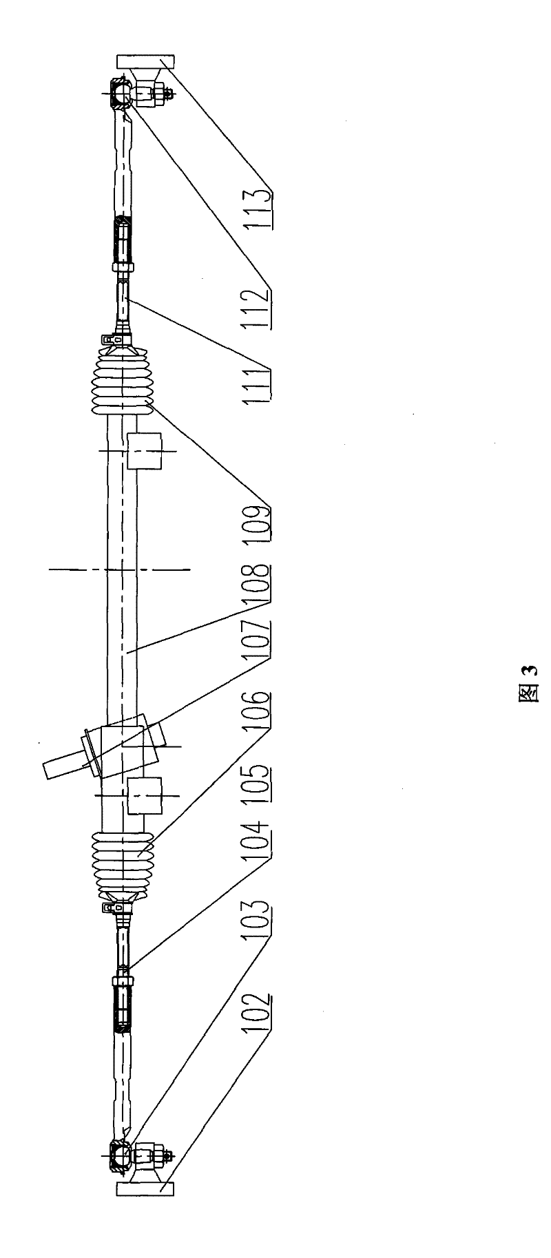 Automobile steering device