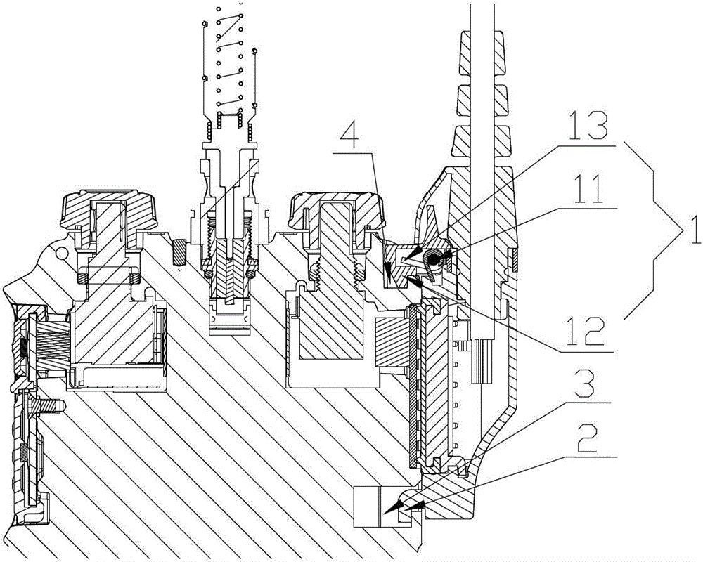 A walkie-talkie and its connector