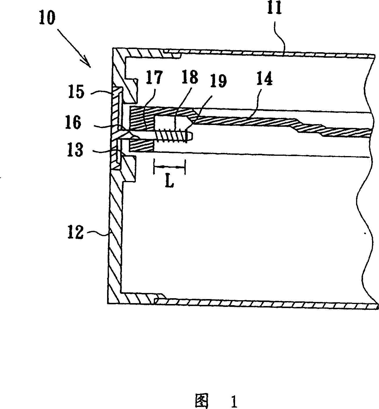 Panel module of optical disk drive