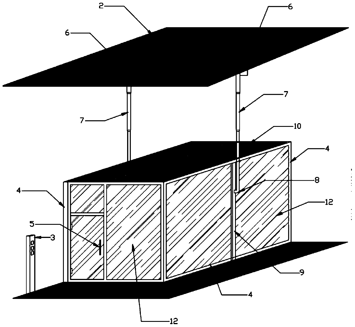 automatic glass house