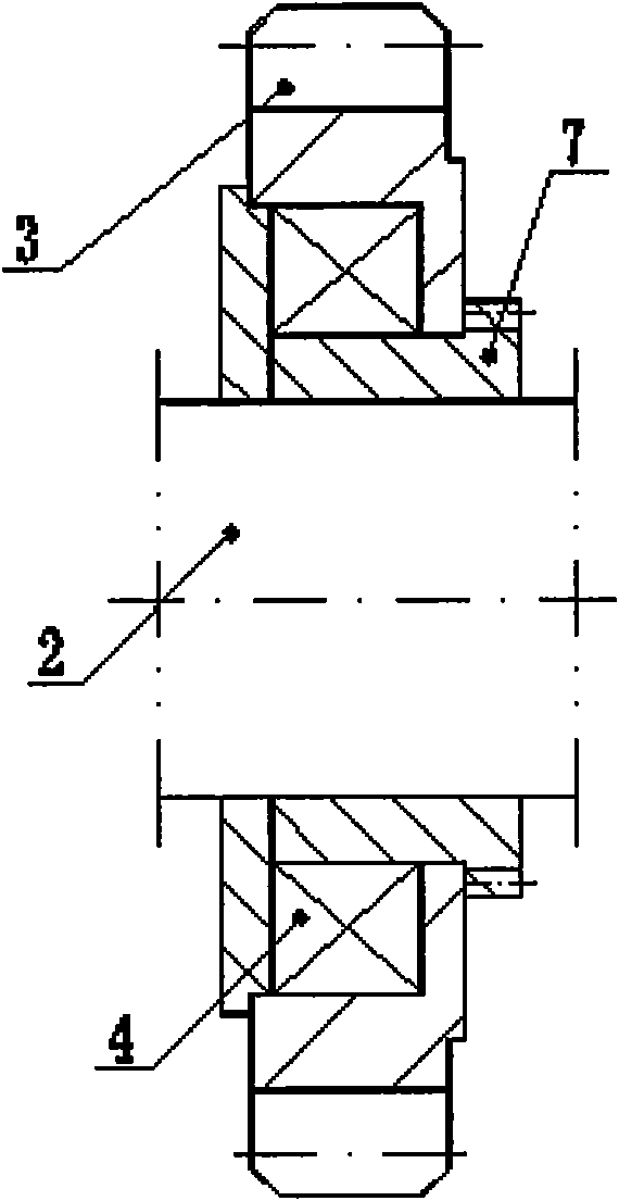 Ternary automatic transmission for motor vehicle