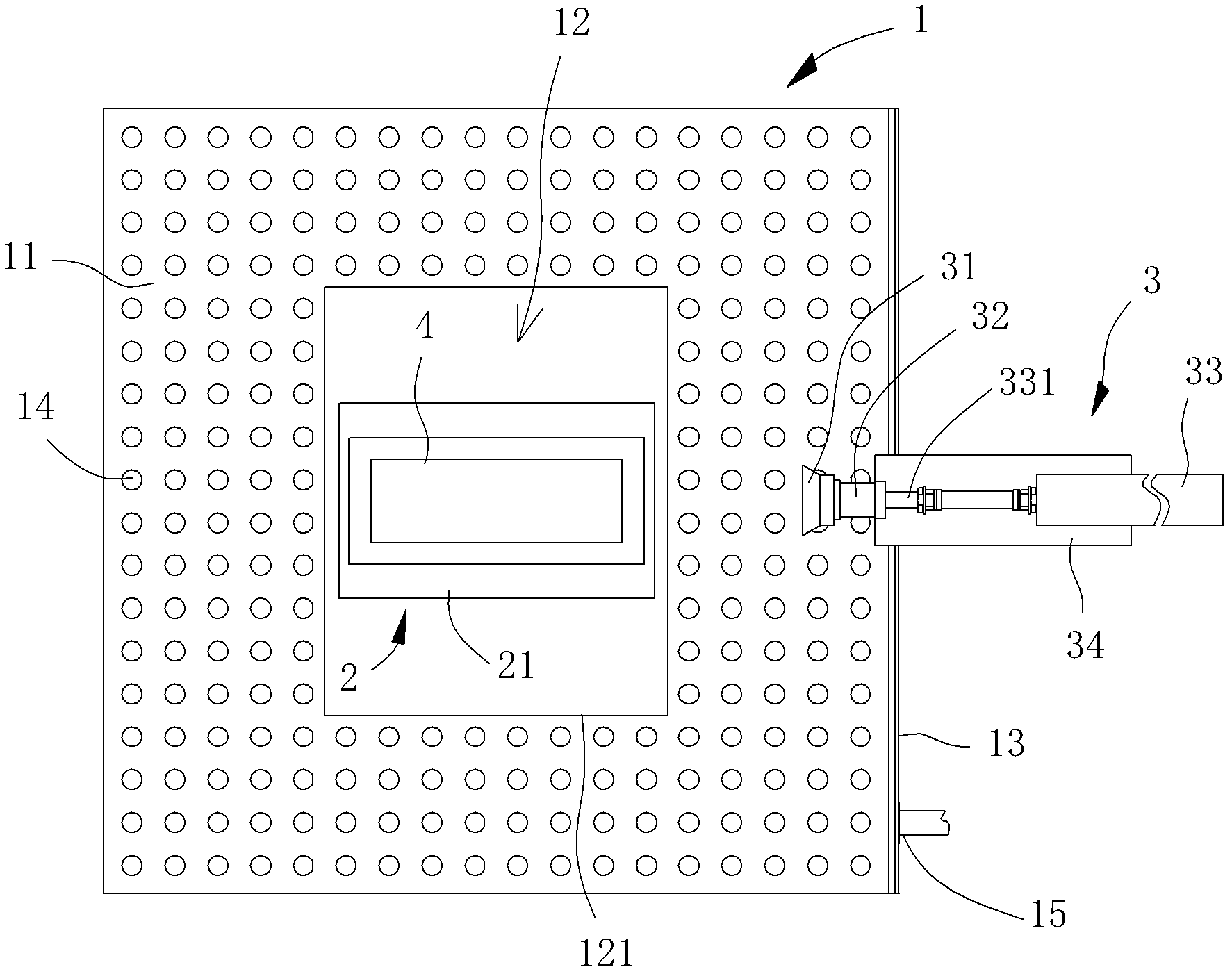 Assembling device of reconfigurable toolroom machine