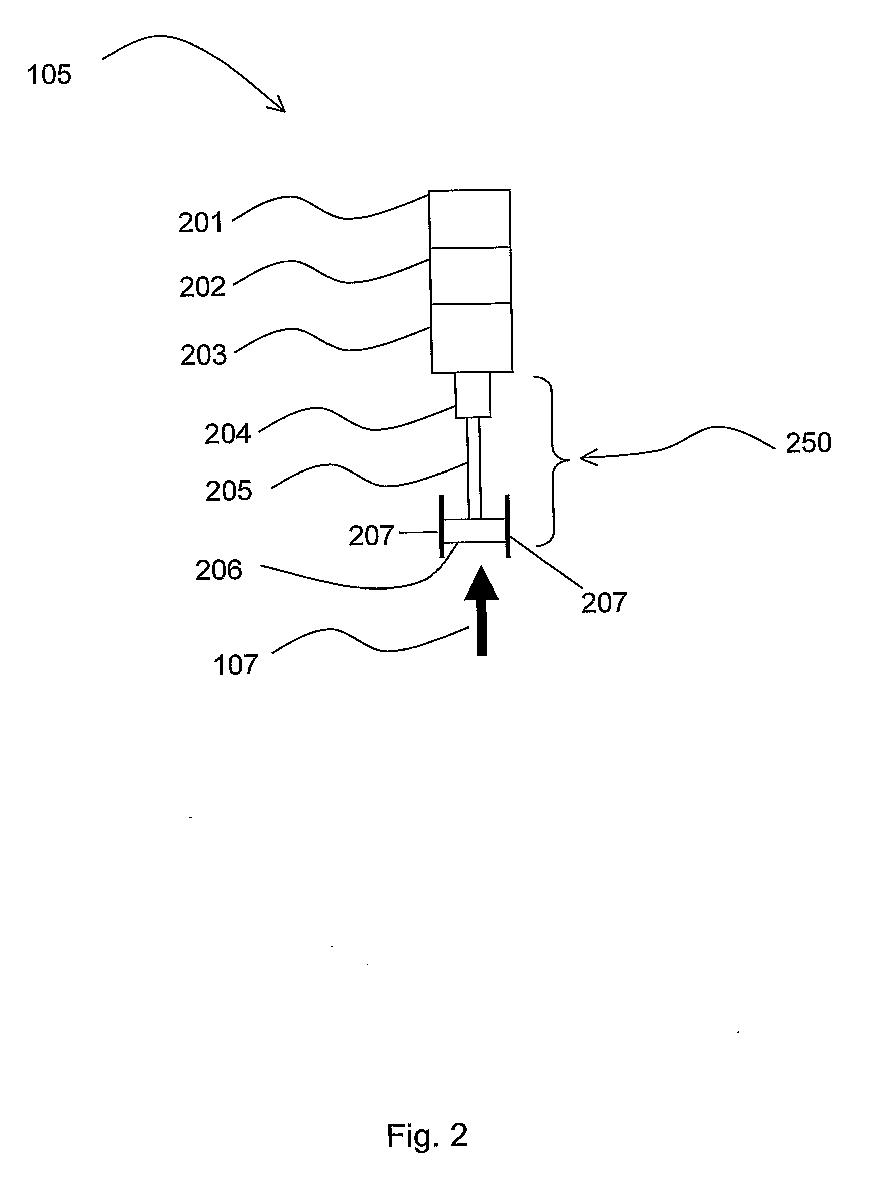 A device and a method for downhole energy generation