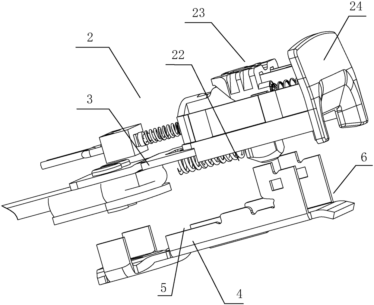 Seat belt latch device