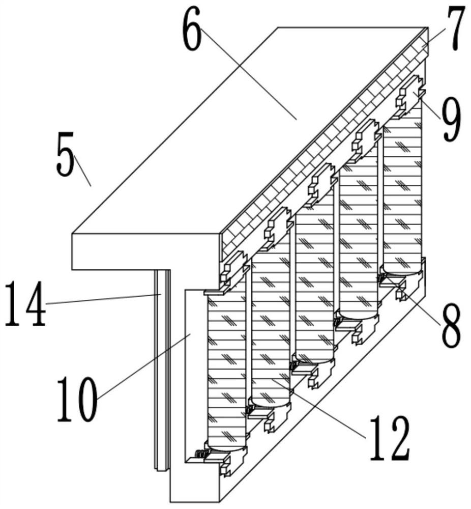 Highway bridge anti-collision device