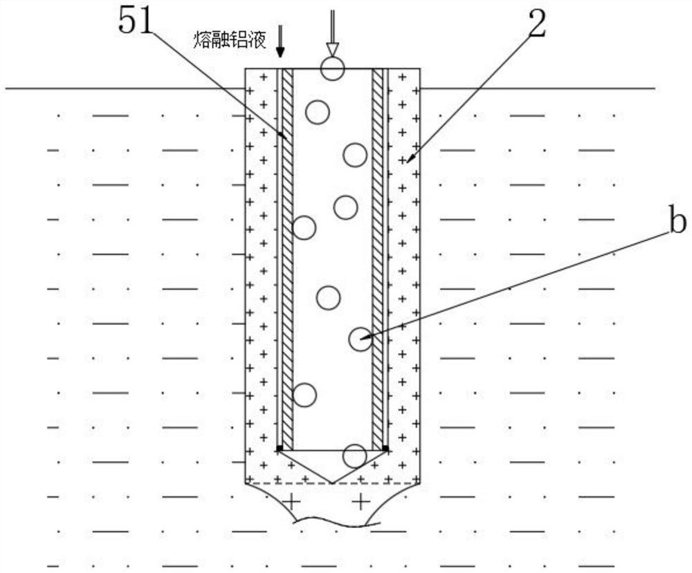 Preparation process of novel copper-aluminum transition wire clamp with embedded liner tube