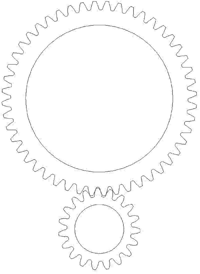 Gear crack propagation simulated wavelet extension finite element simulation analysis method