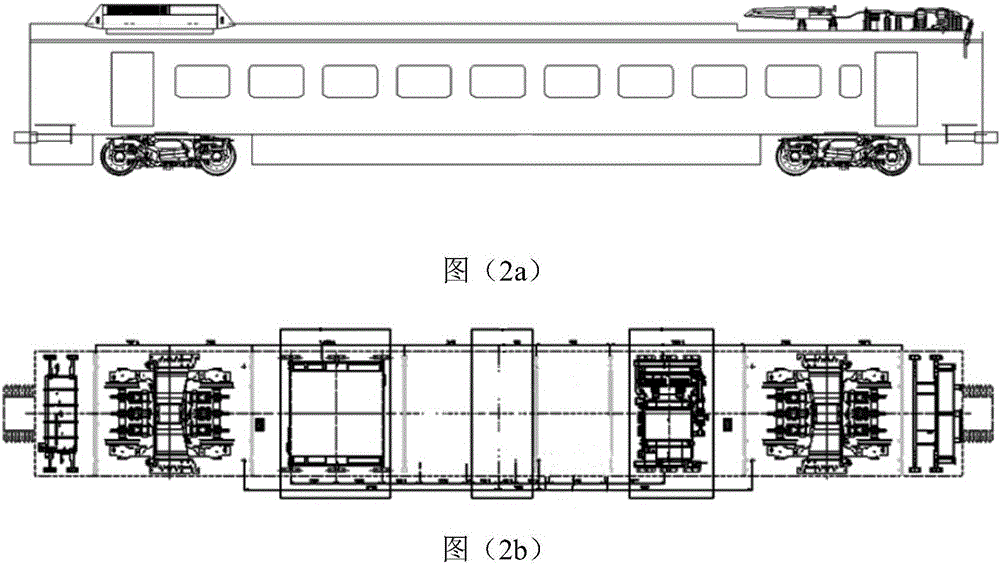 A railway vehicle bottom equipment rubber supporting base support reaction force acquiring method