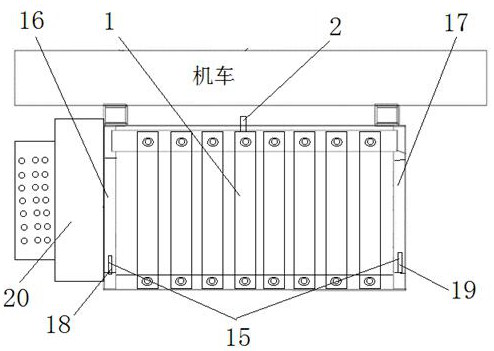 Locomotive brake resistor fault intelligent monitoring method