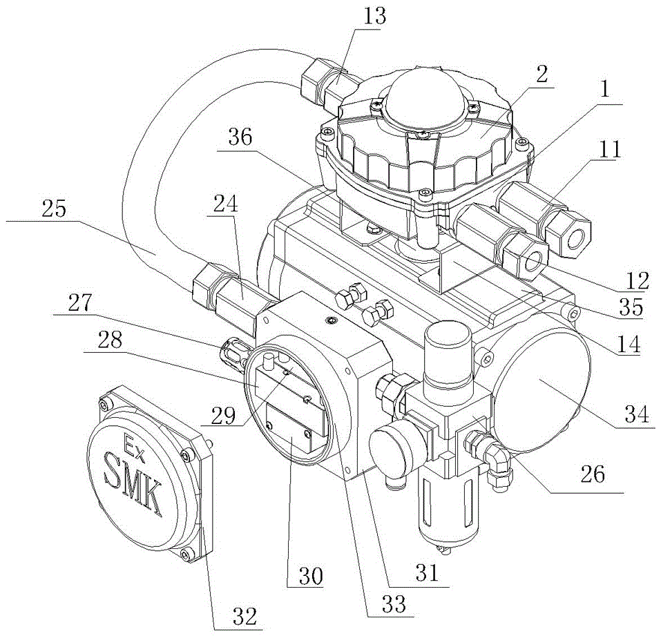 High-stability anti-explosion valve