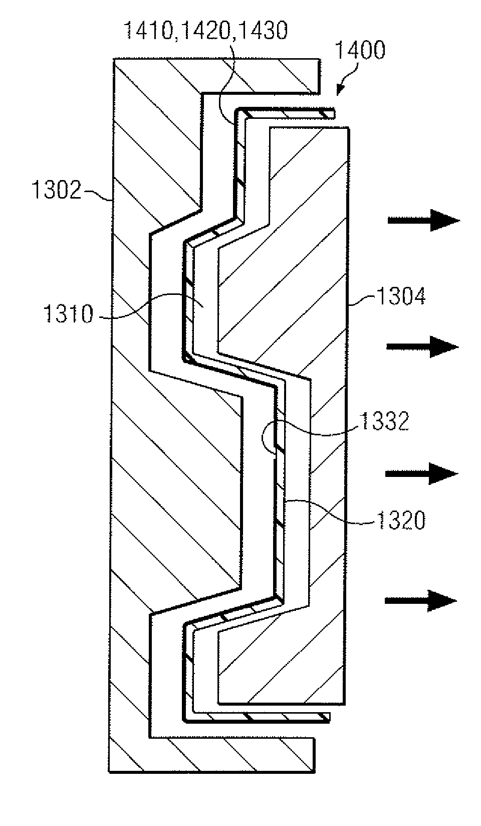 Casket having an integral image