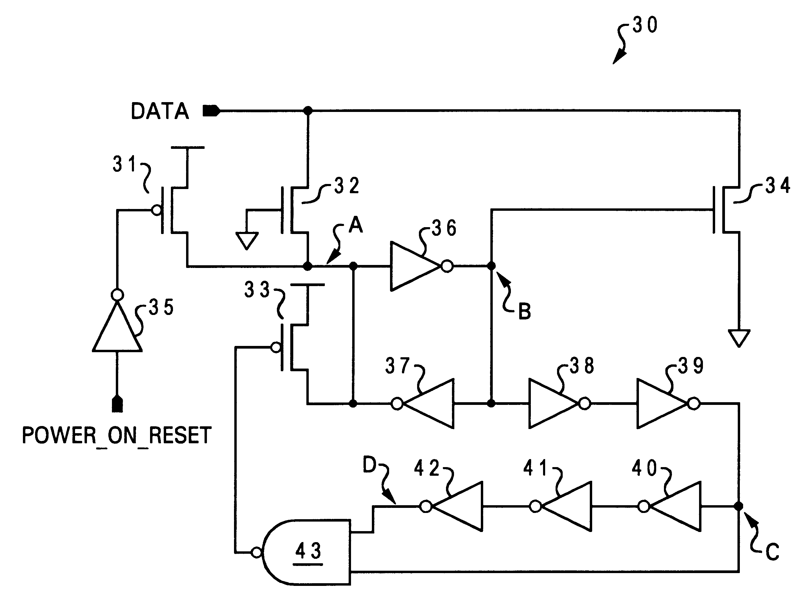 Noise suppression circuits for suppressing noises above and below reference voltages