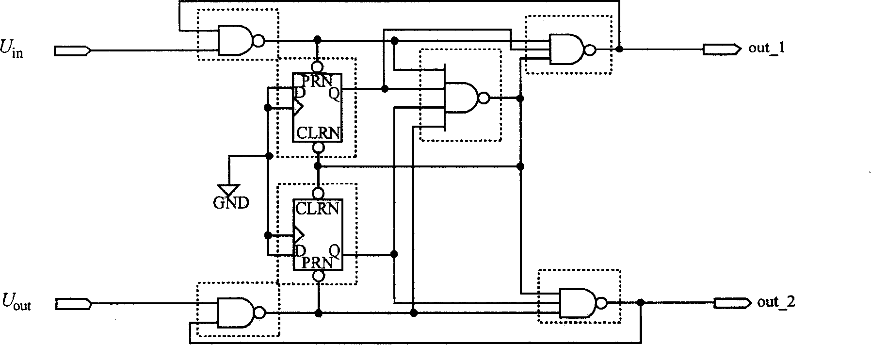 Clock phase-locked method to extract synchronous clock of global positioning system and clock phase-locked loop