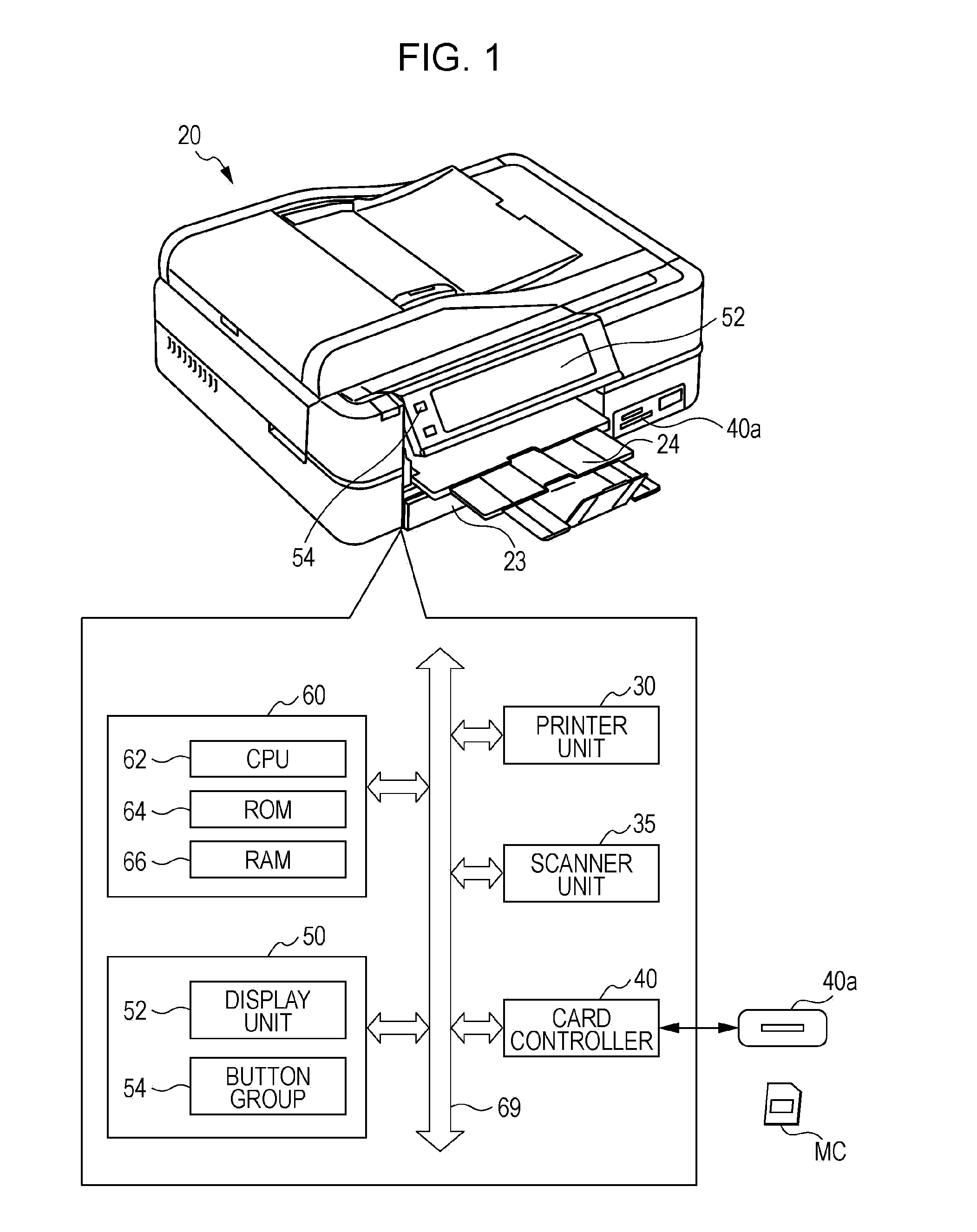 Image processing apparatus, printing apparatus and image processing method