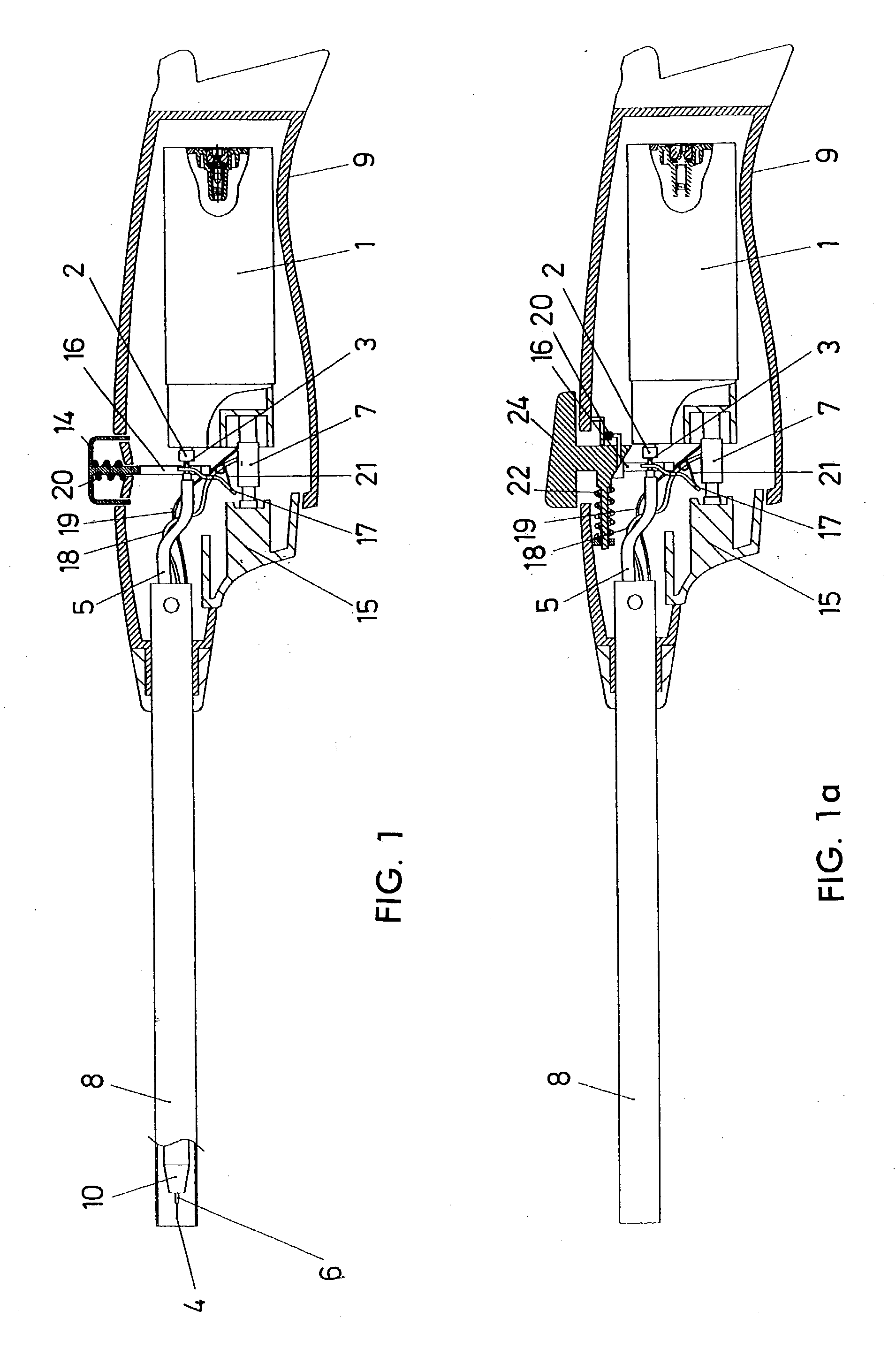 Household lighter with piezoelectric ignition mechanism