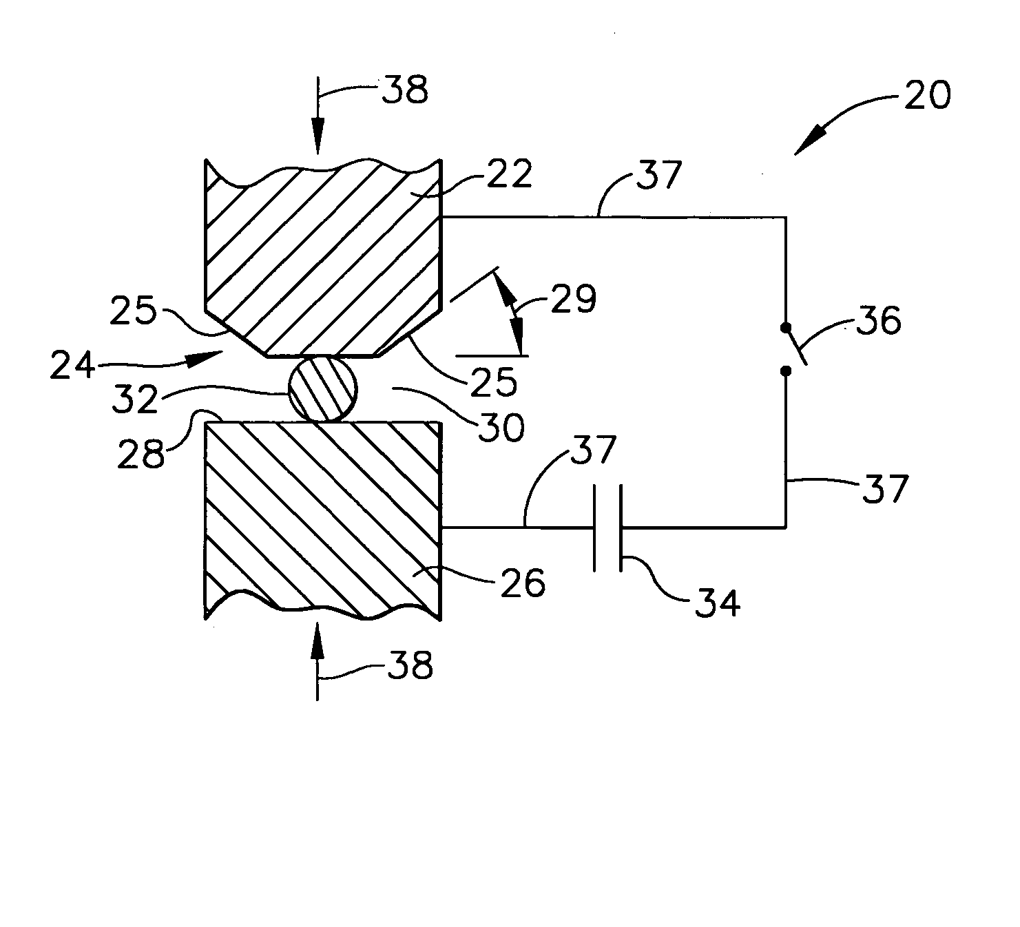 Fusion welding method and welded article