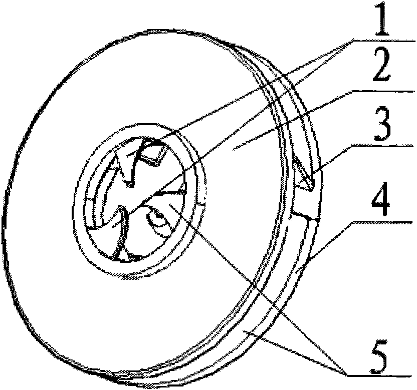 Sludge pump impeller with integrated reamer and impeller