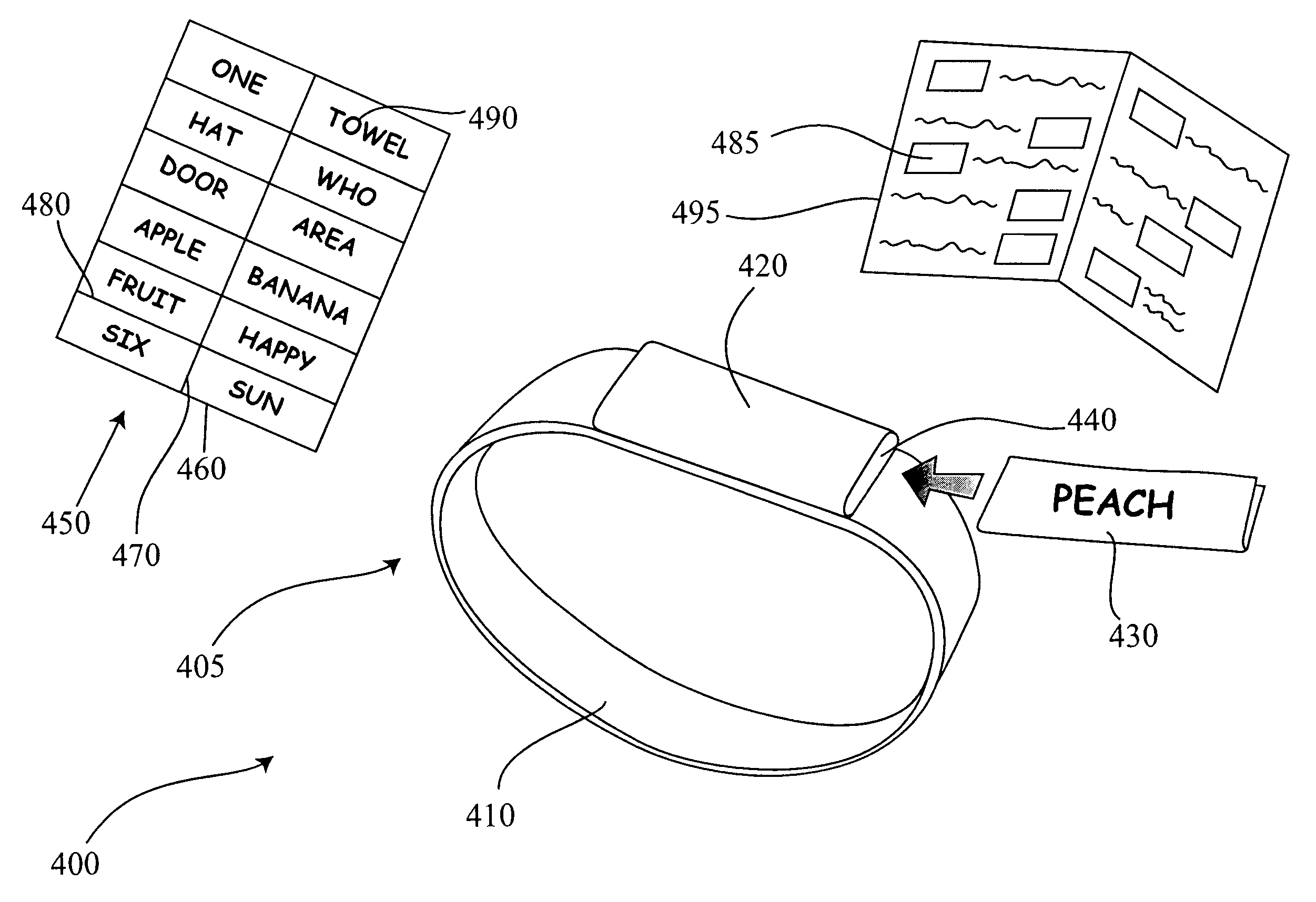 Learning bracelet