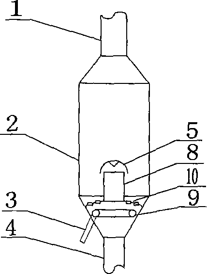 Method for improving density of fast bed and reactor