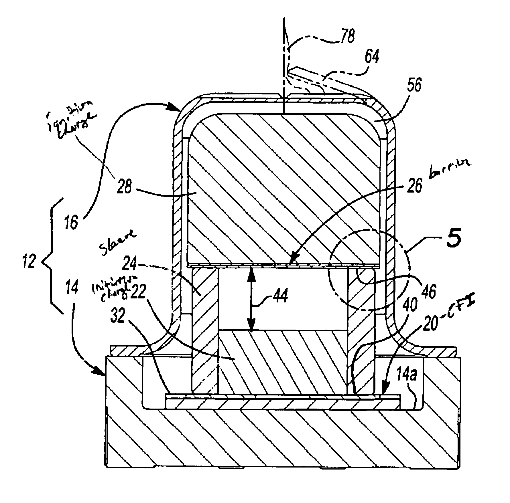 Energetic material initiation device utilizing exploding foil initiated ignition system with secondary explosive material