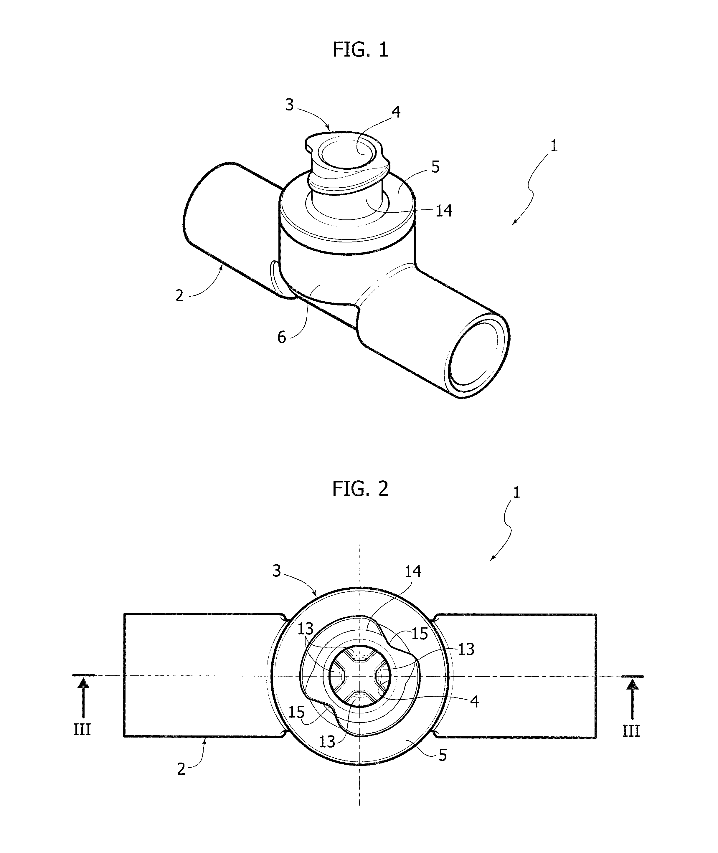 Flow system for medical lines