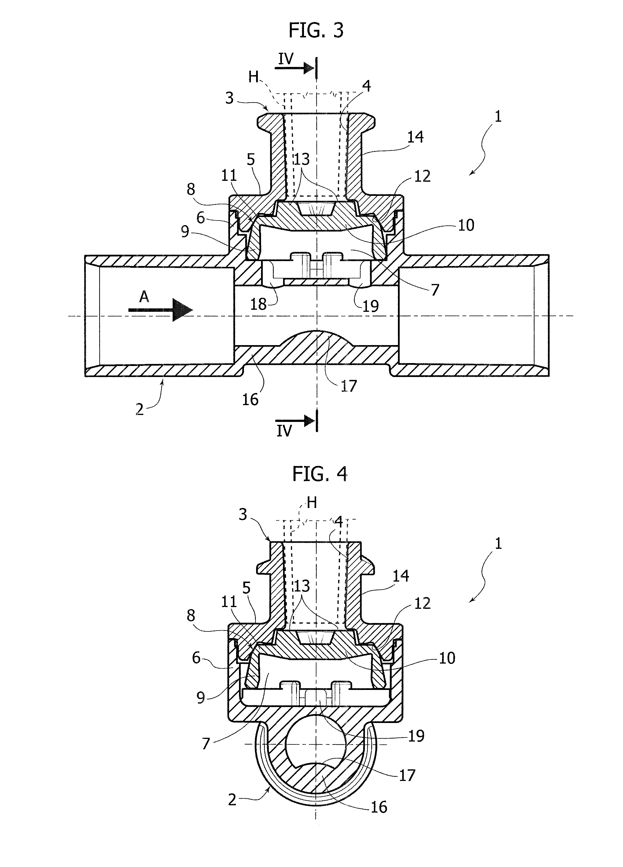 Flow system for medical lines