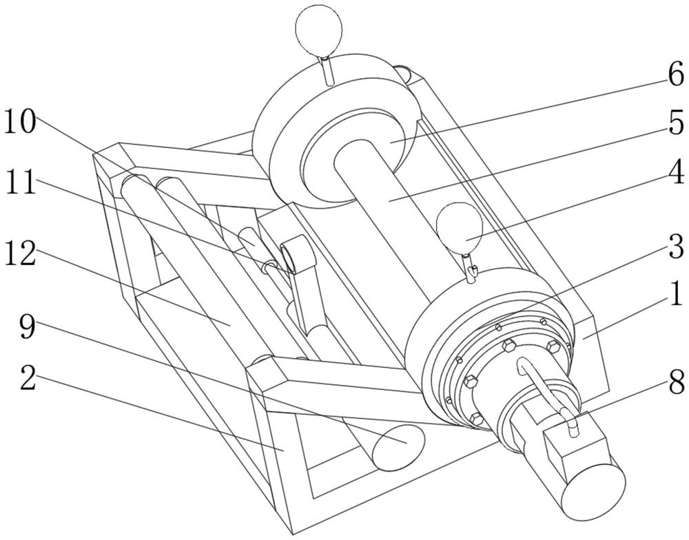 Hydraulic winch for hoisting building materials and using method thereof