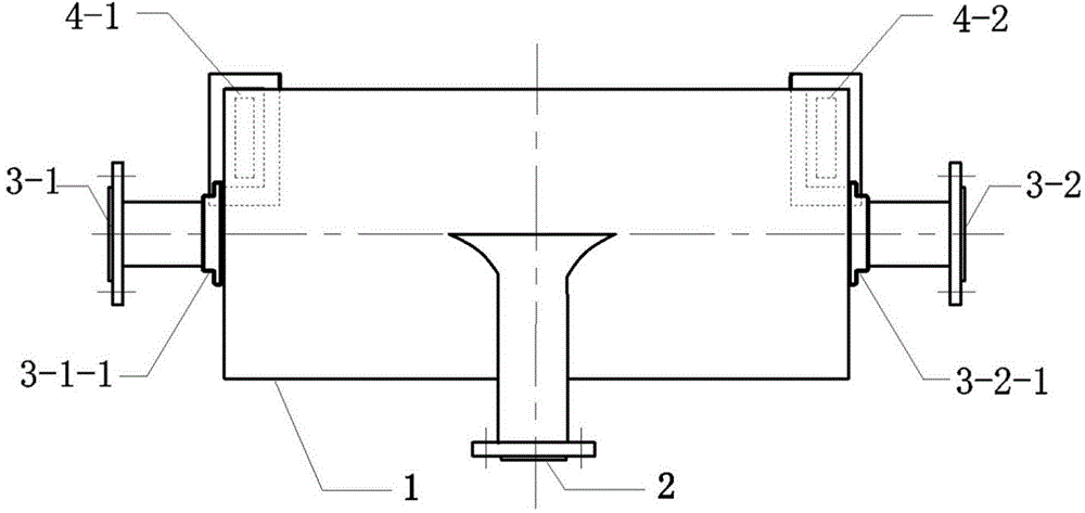 Horizontal circulating type dust collector