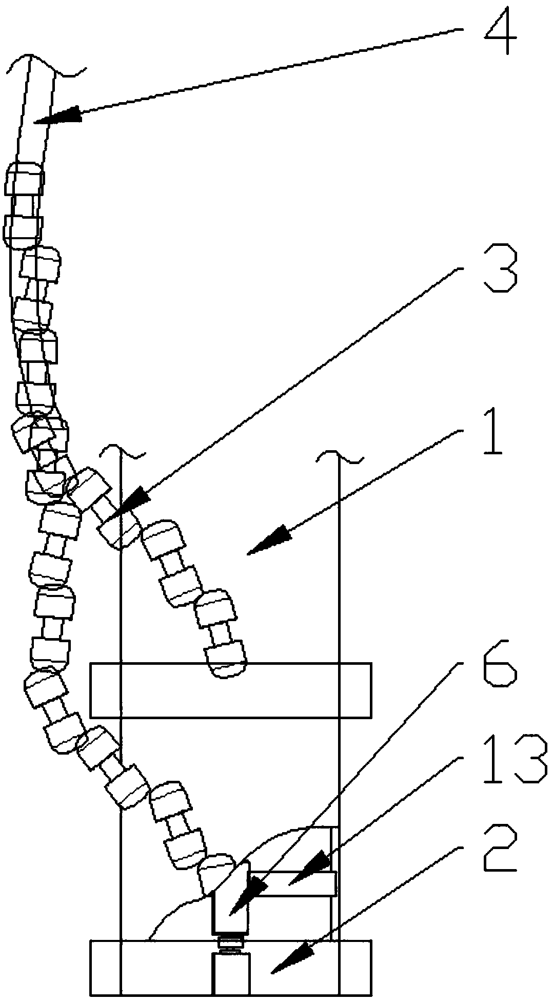 Folding winding stair for duplex house