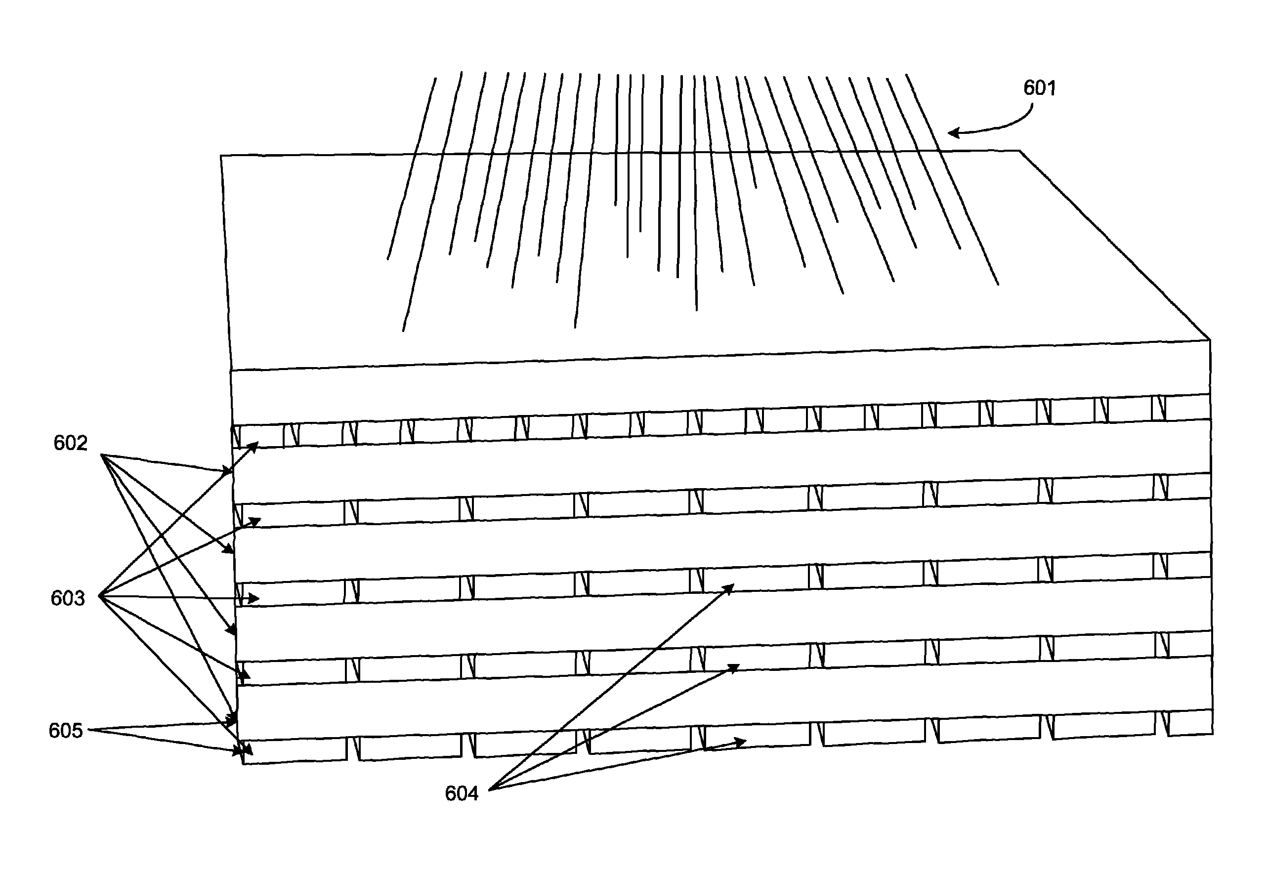 Method and apparatus for multi-layered high efficiency mega-voltage imager