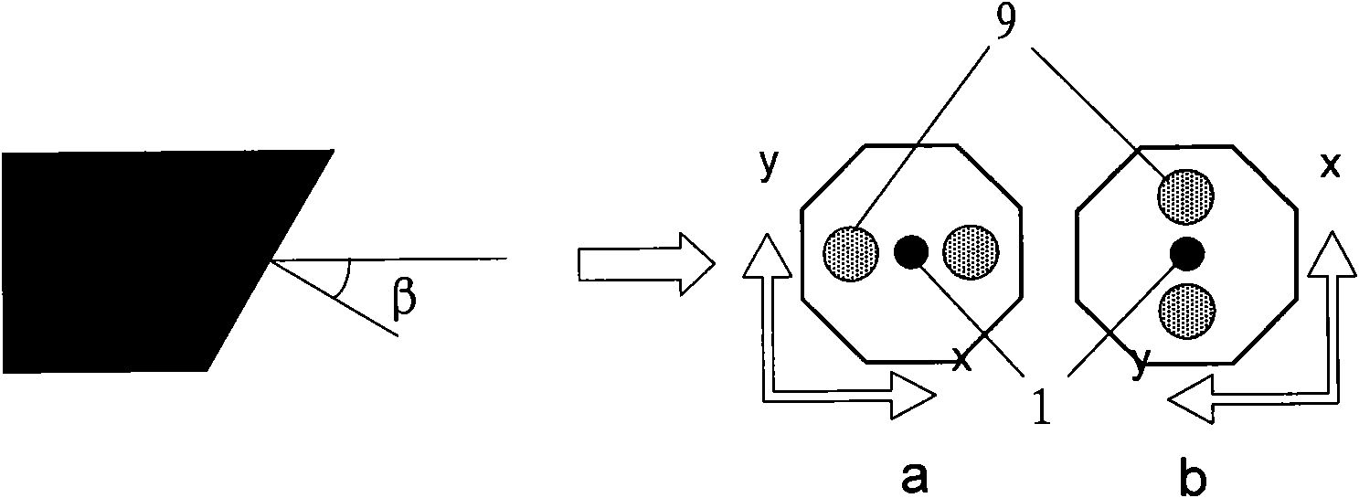 Linear polarization acousto-optic modulator Q-switched optical fiber laser with single end coupled with optical fiber