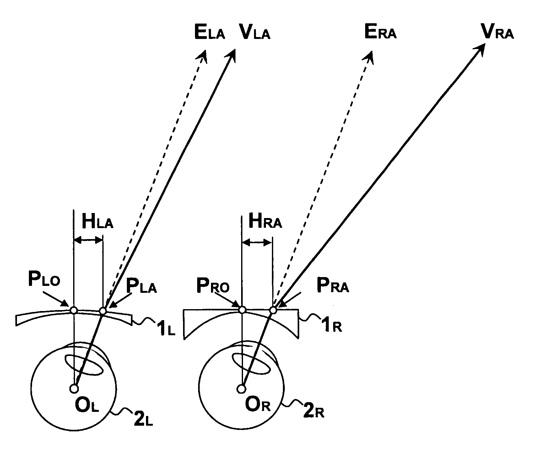 Pair of progressive power lens and method for designing same