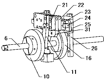 Intermittent linear conveying device