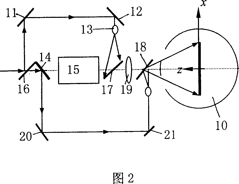 Method for measuring three-dimensional deformation of objects utilizing space carrier frequency electronic speckle interference