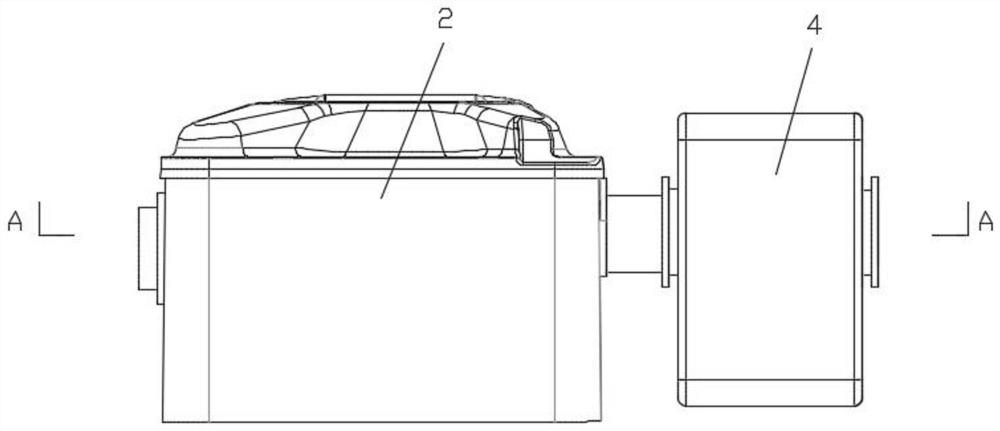 Alveolar ventilation monitoring system based on non-invasive ventilator and control method