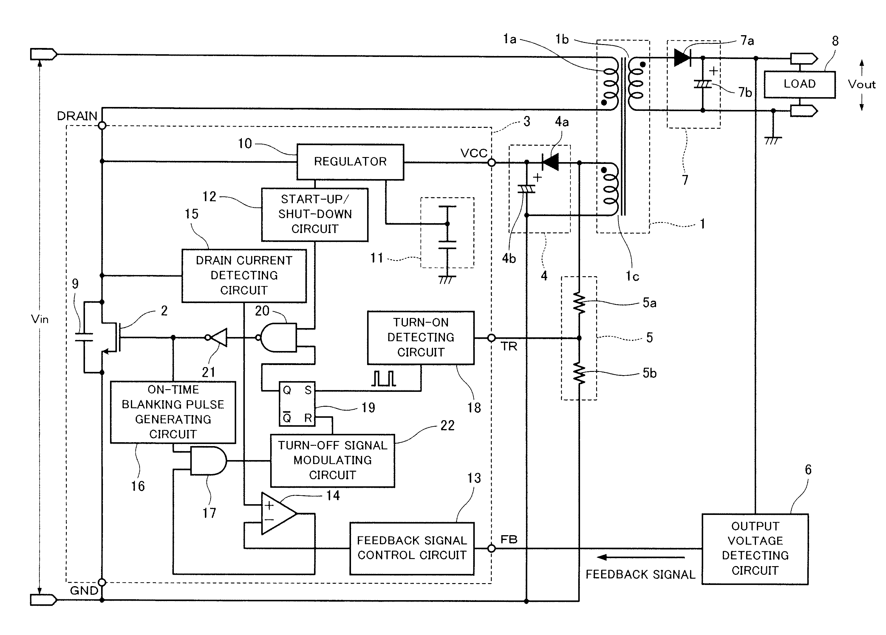 Energy transfer device and energy transfer control semiconductor device