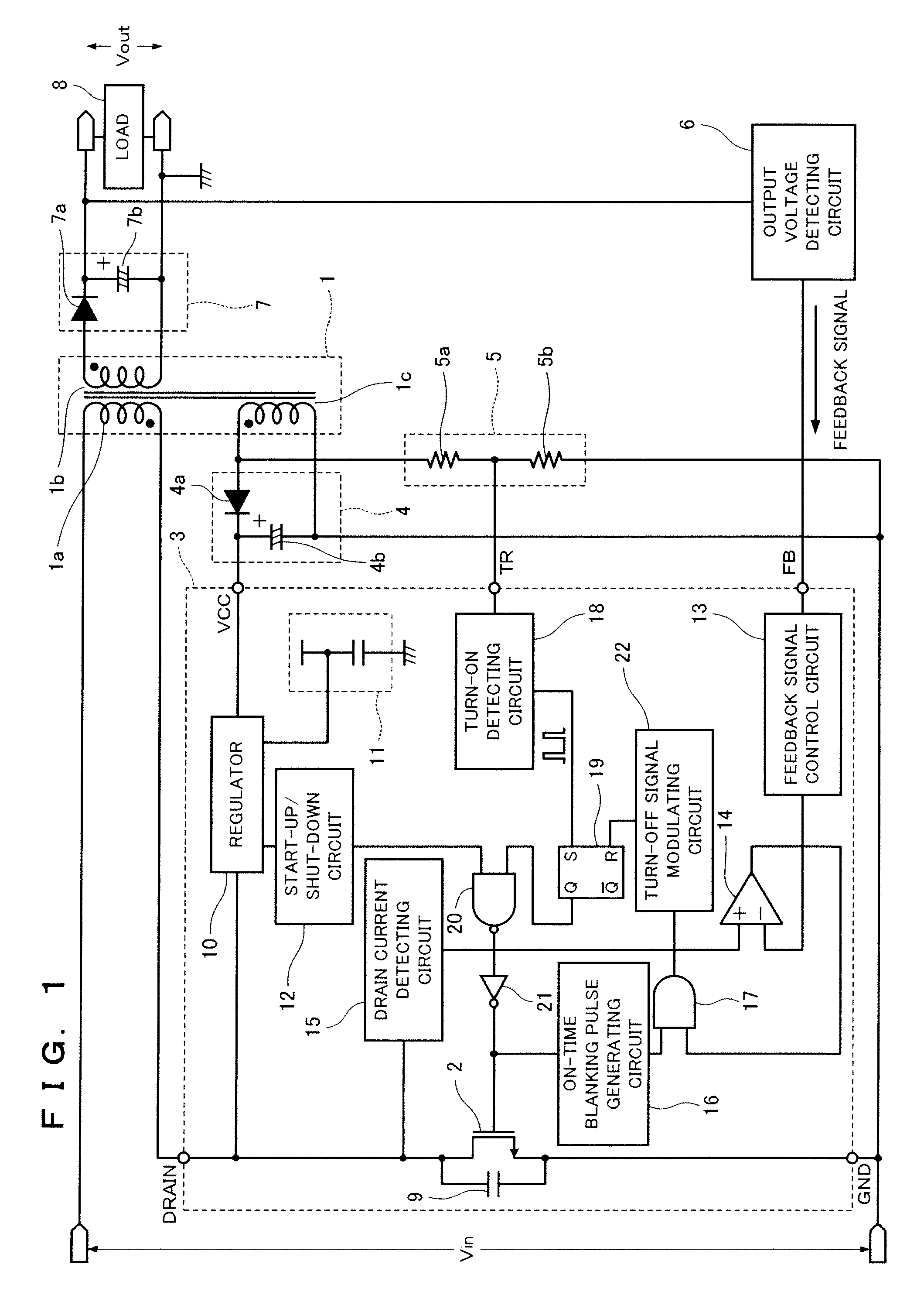 Energy transfer device and energy transfer control semiconductor device