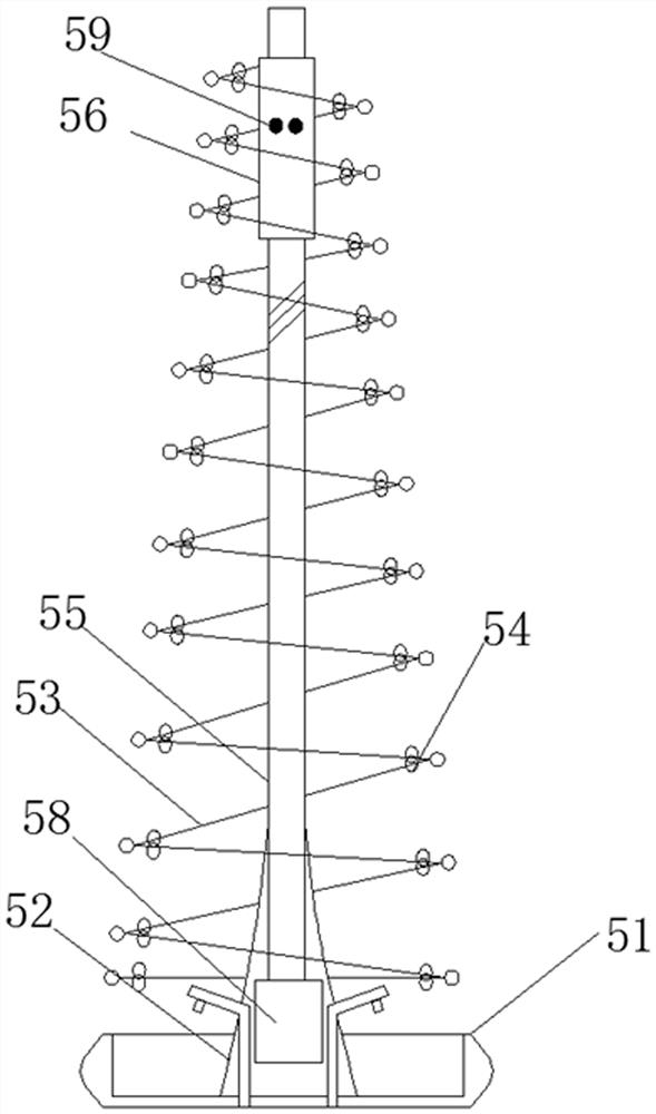 Garden plant climbing device and use method thereof