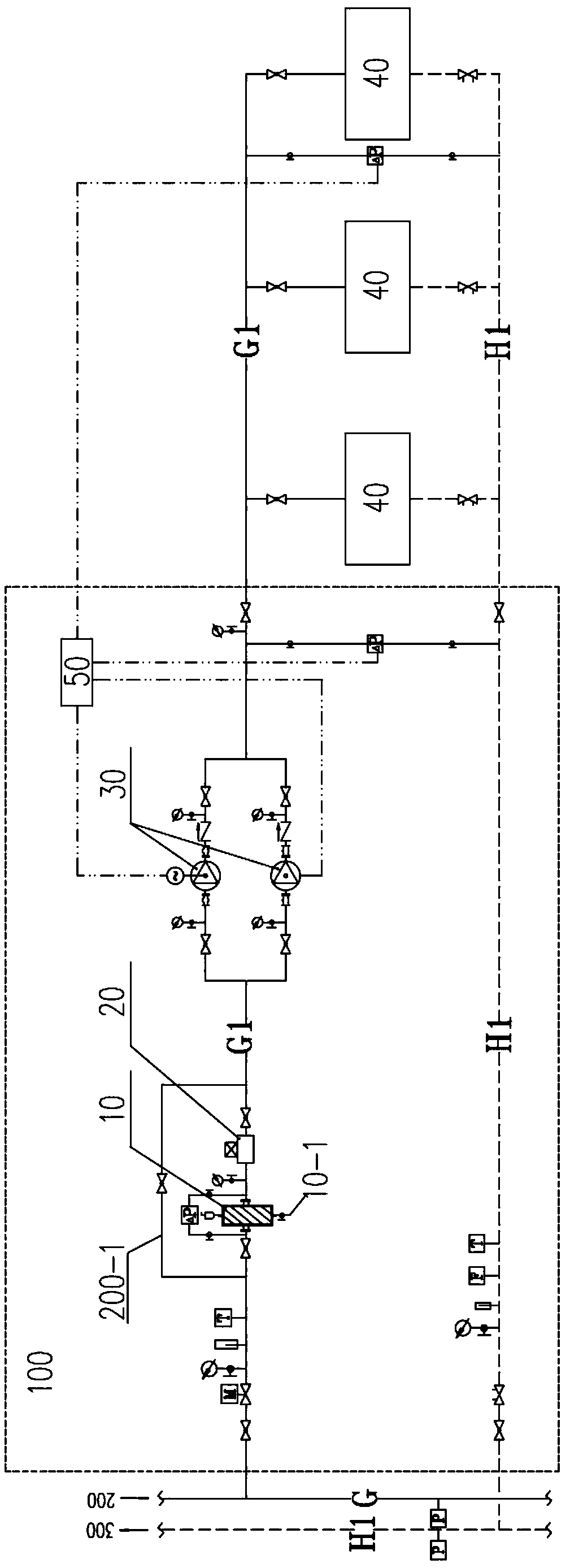 Novel air conditioner water transportation and distribution system