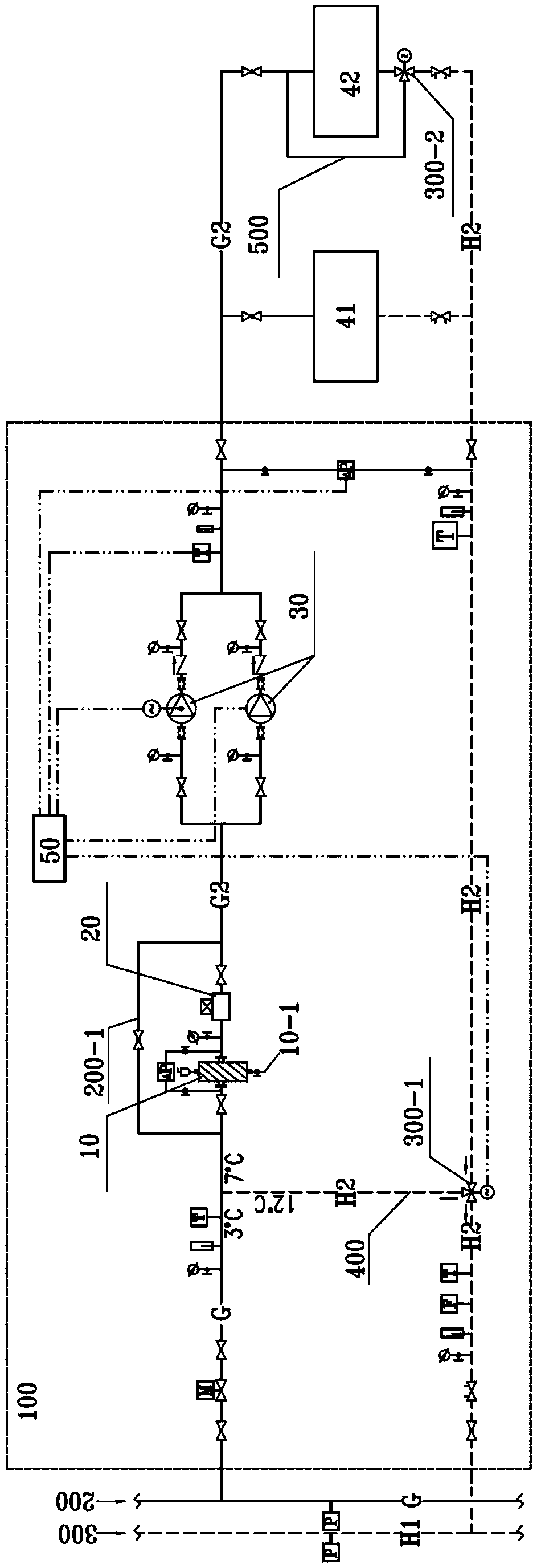 Novel air conditioner water transportation and distribution system