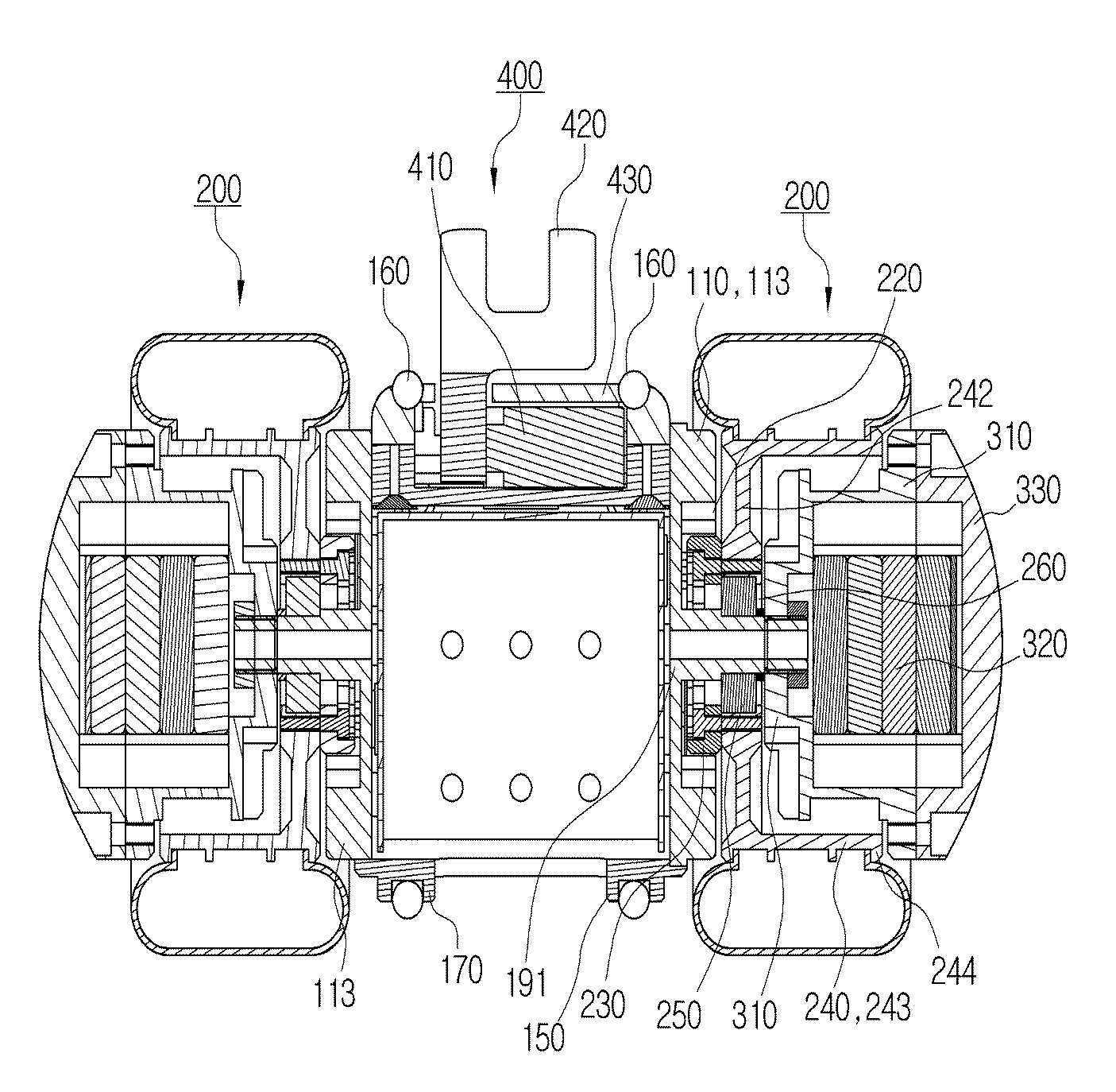 Throw type compact reconnaissance robot