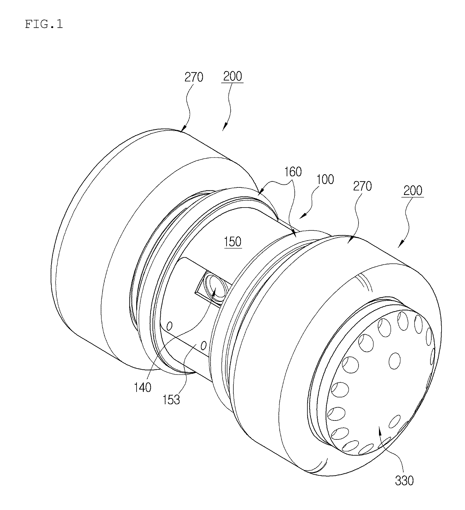 Throw type compact reconnaissance robot