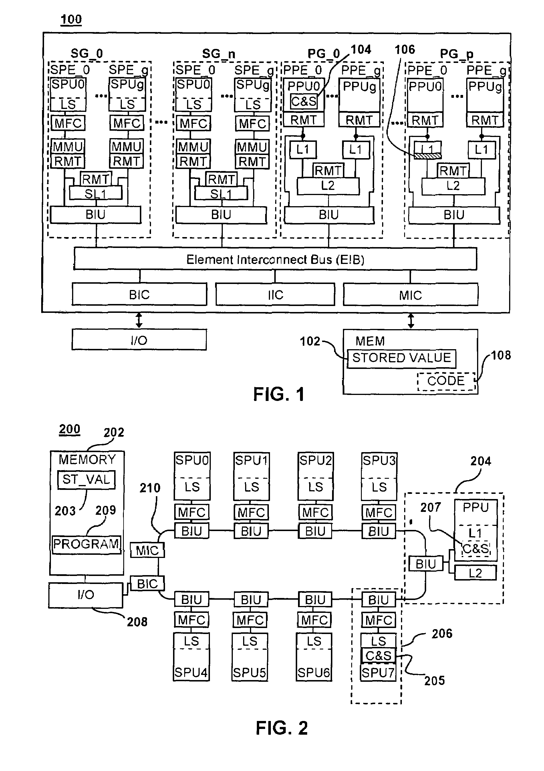 Cell processor atomic compare and swap using dedicated synergistic processor element