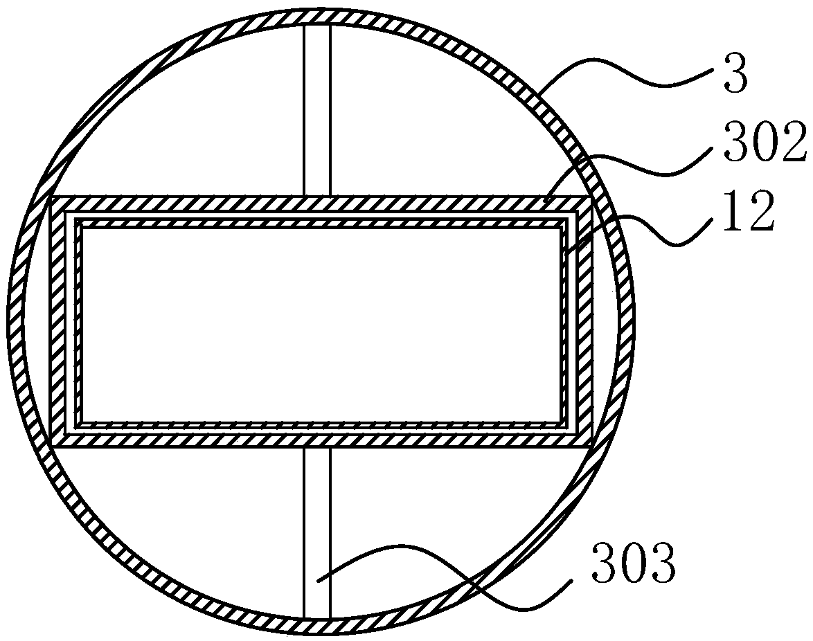 Drying device applied after washing of diodes