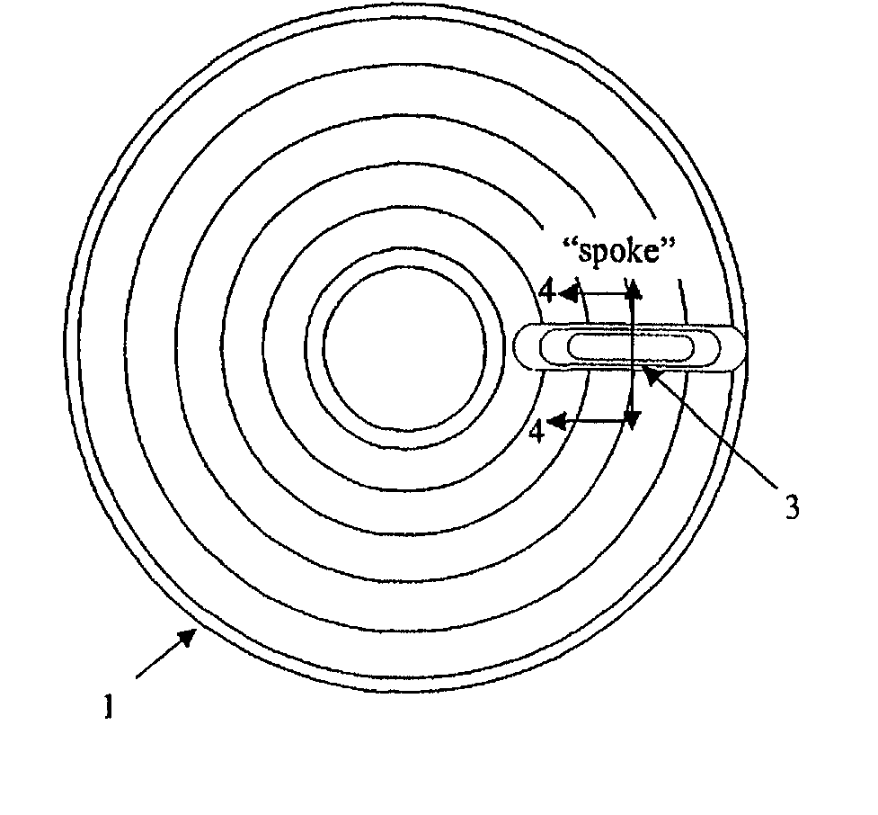 Spin coated media